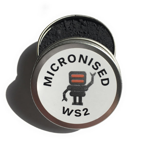 WS2 - Tungsten Disulphide Powder Lubricant - 0.6 micron APS Micronised - ultra performance