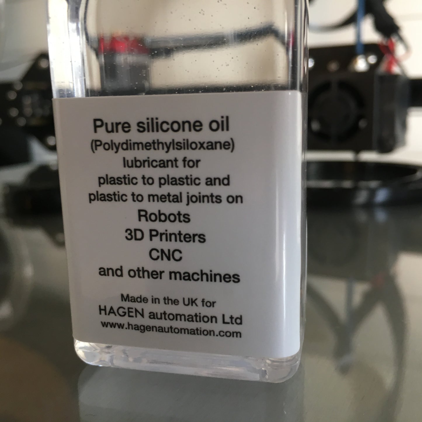 50ml Silicone Oil for desktop robots and 3D printers