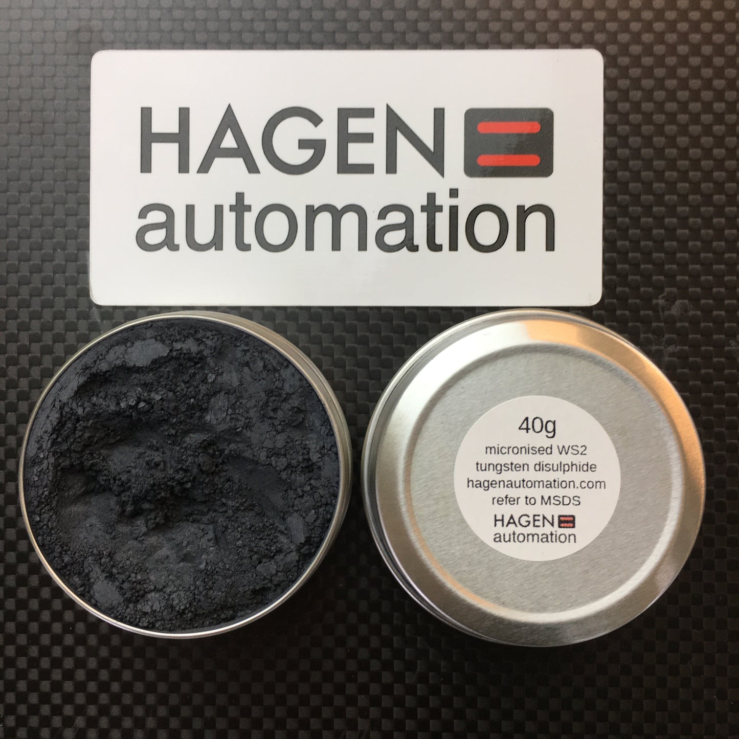40g 0.6 micron APS Micronised WS2 - Tungsten Disulphide - powdered lubricant