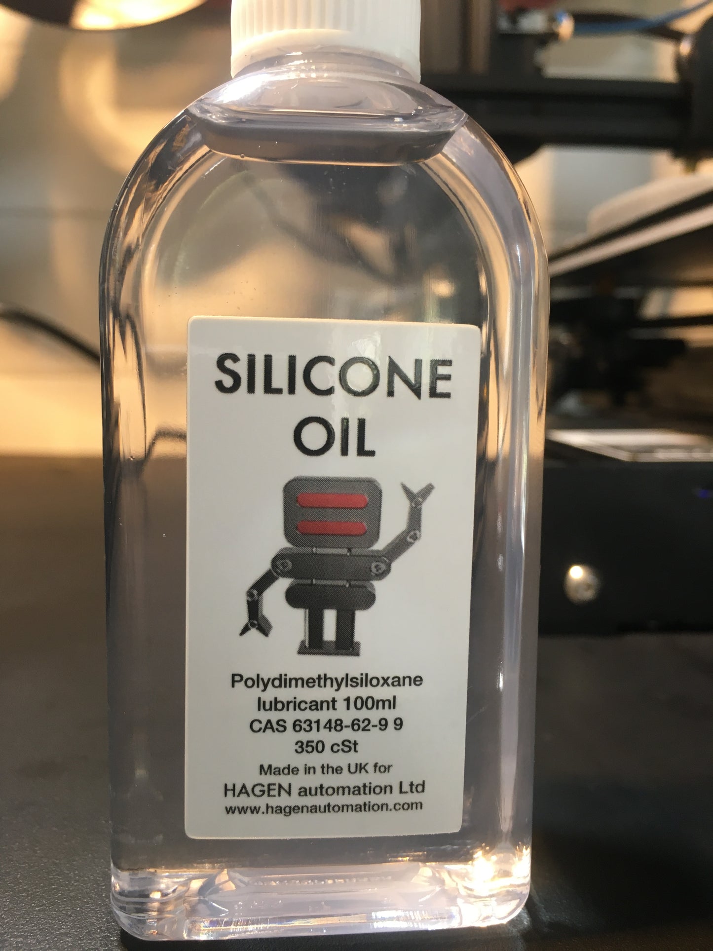 100ml Silicone Oil for desktop robots and 3D printers