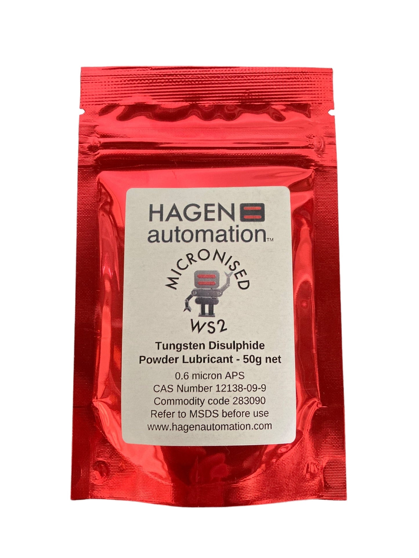 Tungsten Disulphide powder - highly refined powdered lubricant for many advanced applications