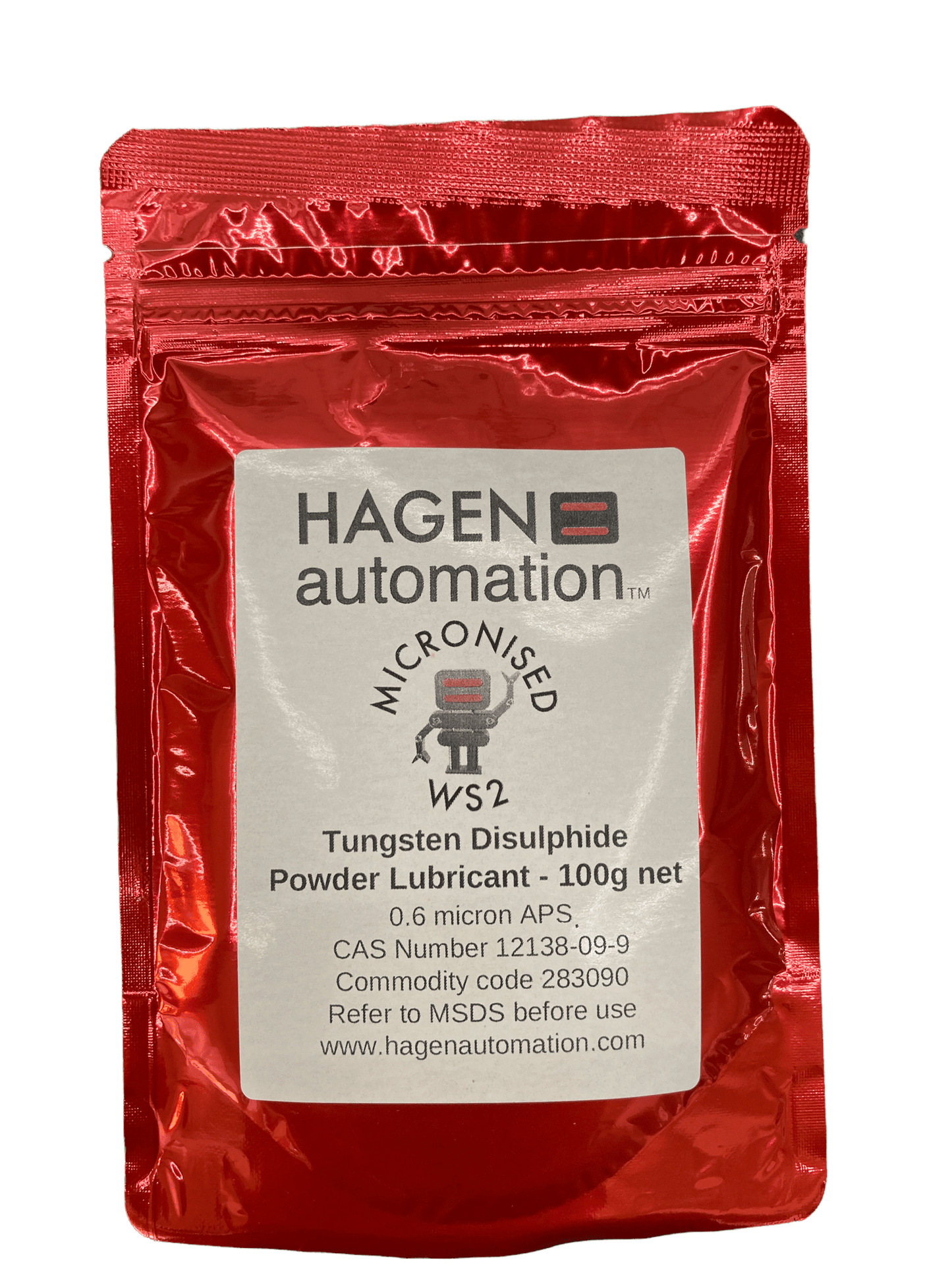 Tungsten Disulphide powder - highly refined powdered lubricant for many advanced applications