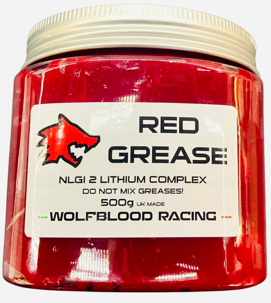 Wolfblood Racing RED Grease 500g