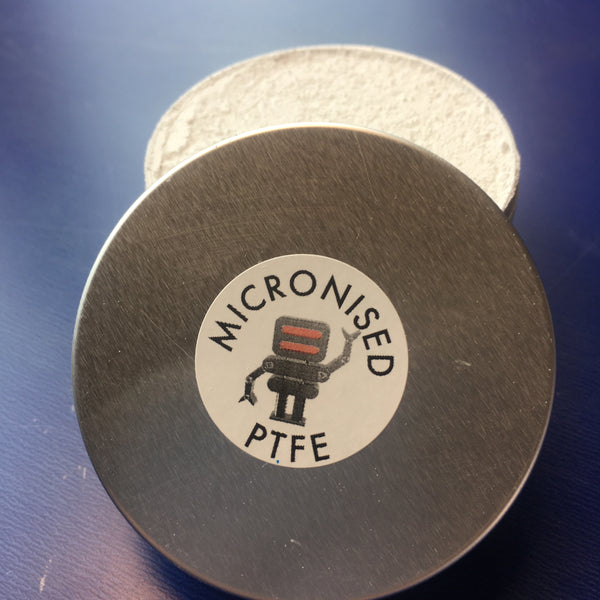 20g tin Micronised PTFE - Polytetrafluoroethylene powdered lubricant
