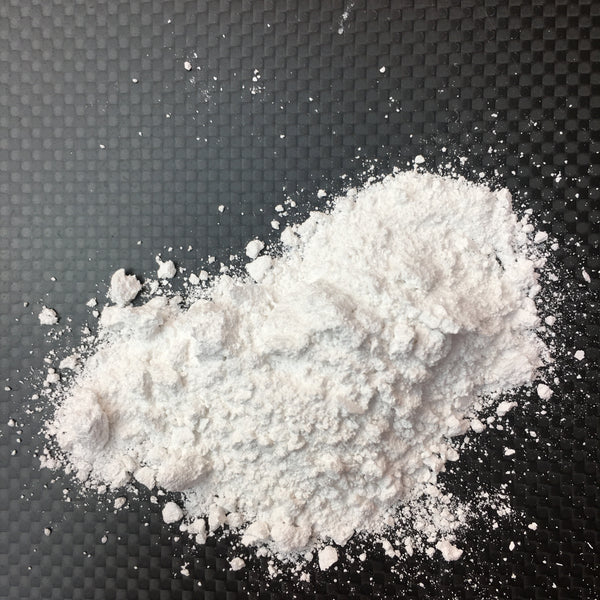 PFTE Powder lubricant 50g Hagen Automation for chain waxing powder dispersed onto carbon fibre