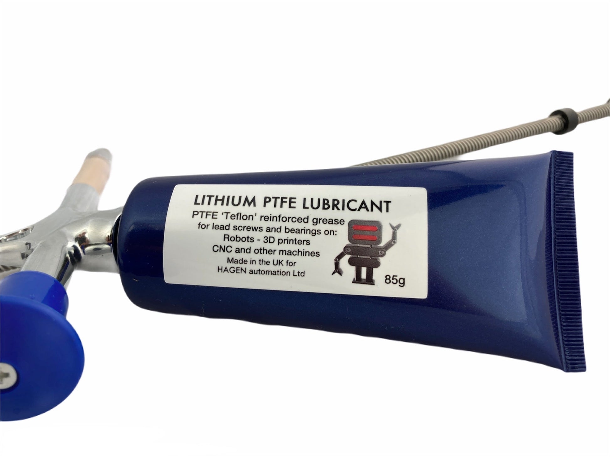 Lithium PTFE Grease for Robots and 3D printers 85g Hagen Automation Ltd Lithium PTFE Grease for Robots and 3D printers 85g Hagen Automation Ltd