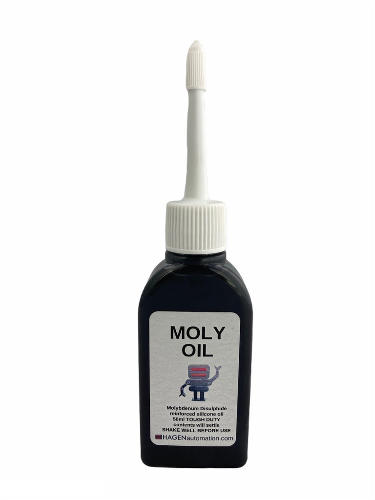 50 ml MOLY oil - MoS2 reinforced siloxane tough duty 3D printer lubricant