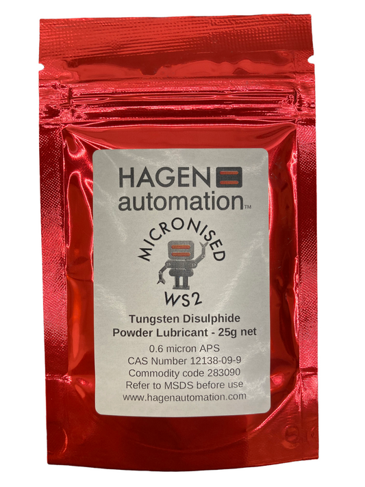 Tungsten Disulphide powder - highly refined powdered lubricant for many advanced applications