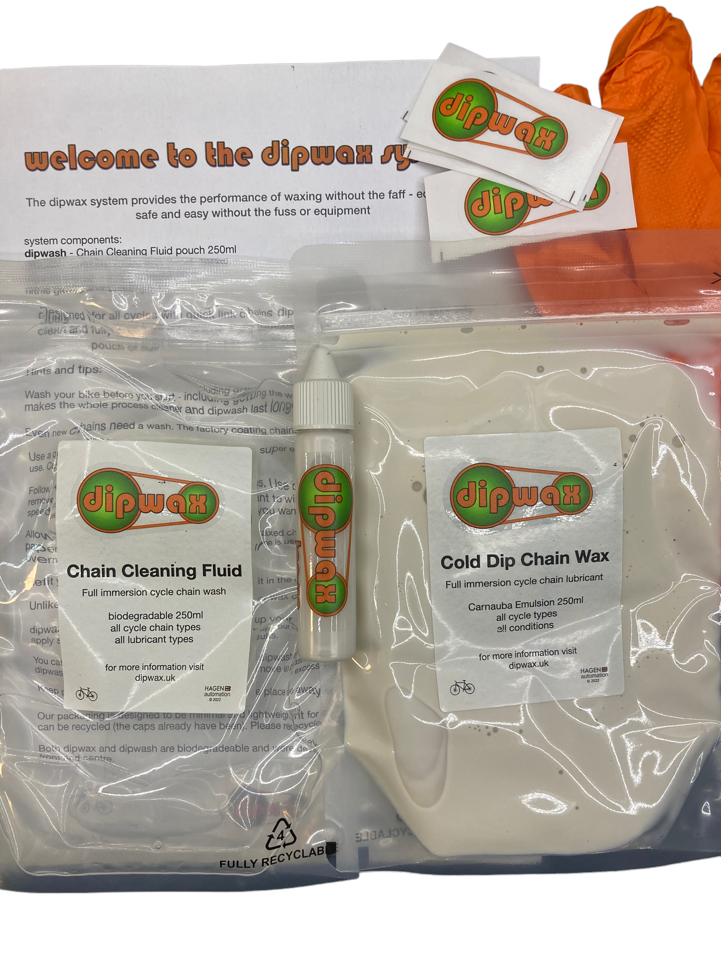 dipwax system kit - the full immersion chain system