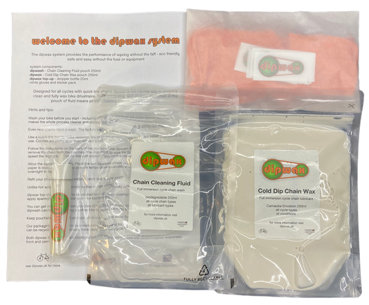 Dipwax full system kit from hagen automation cycle chain full immersion clean and lubrication 